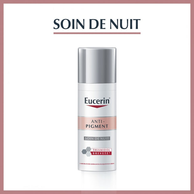 Eucerin anti-Pigment Soin Nuit 50 ml — crème nuit anti-taches au Thiamidol® | lamaisonpara.ma
