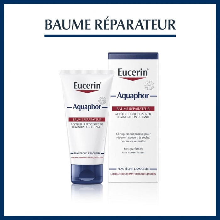 Eucerin Aquaphor Baume Réparateur 40g — soin réparateur peaux sèches sans parfum | lamaisonpara.ma