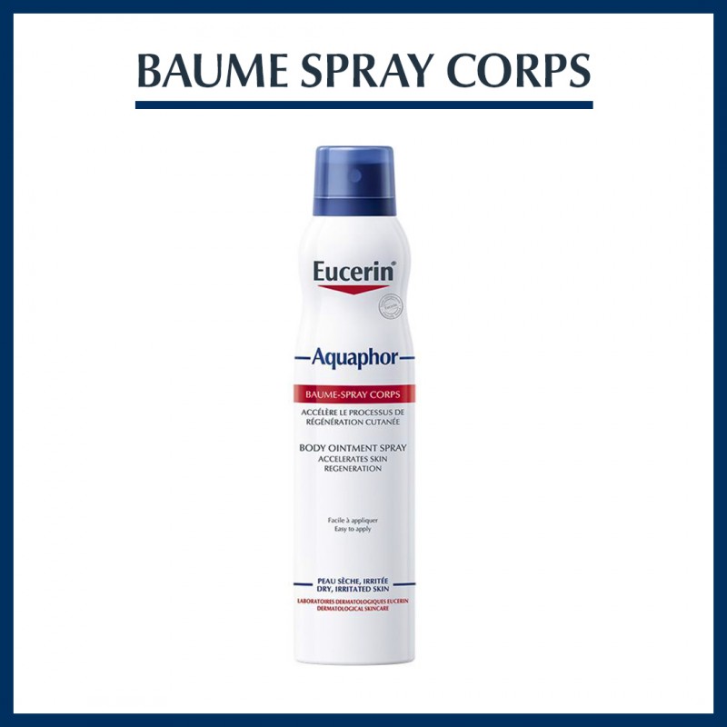 Eucerin Aquaphor Baume-Spray Corps 250 ml — spray réparateur peaux très sèches | lamaisonpara.ma