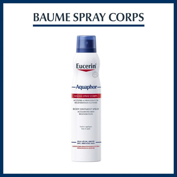 Eucerin Aquaphor Baume-Spray Corps 250 ml — spray réparateur peaux très sèches | lamaisonpara.ma