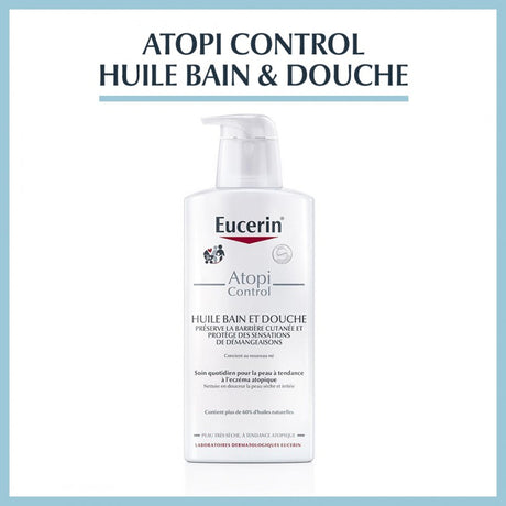 EUCERIN ATOPICONTROL HUILE DE BAIN 400 ML prix Maroc
