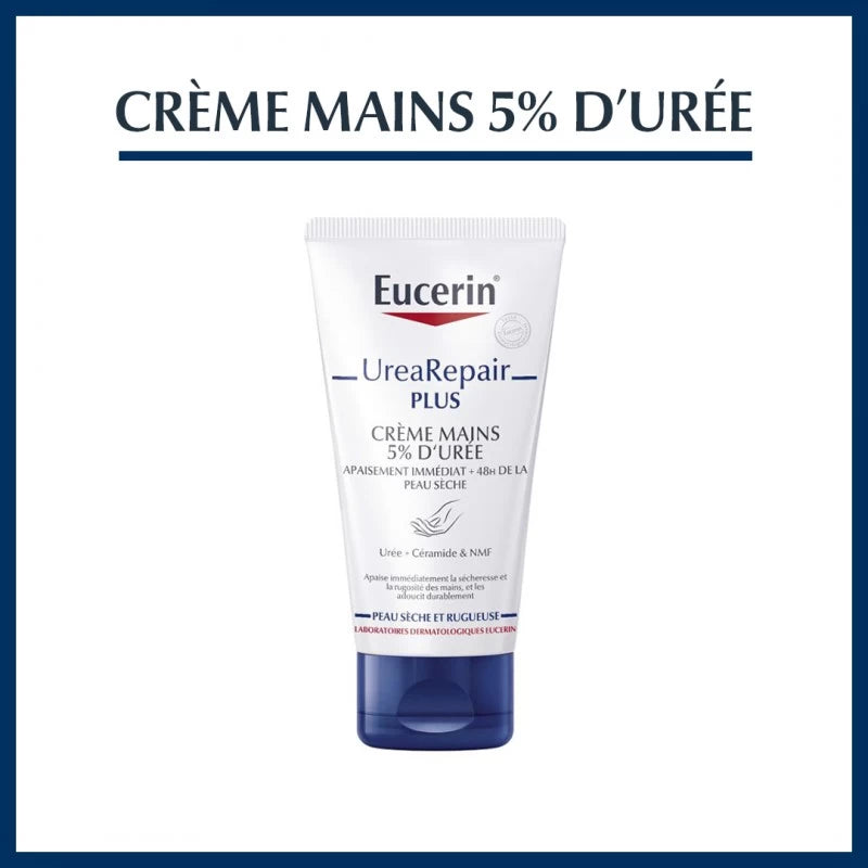Eucerin Crème Main Réparatrice 5% d'Urée 75ml