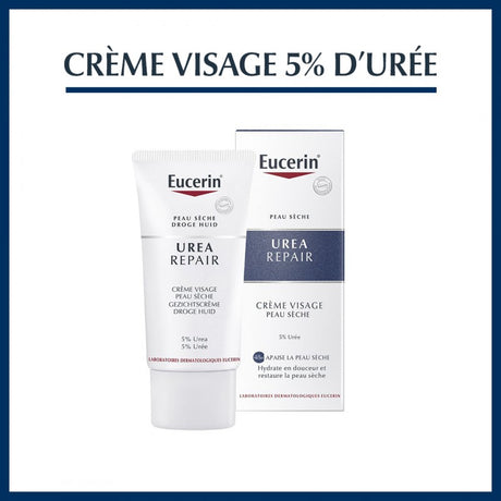 EUCERIN CRÈME VISAGE 5% D'URÉE 50ML prix Maroc