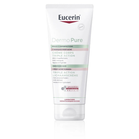 EUCERIN DERMOPURE crème corps triple action | 200ml prix Maroc