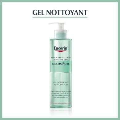 EUCERIN DERMOPURE GEL NETTOYANT 200 ML Parapharmacie prix Maroc