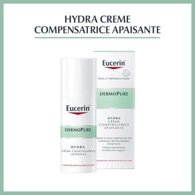 EUCERIN DERMOPURE HYDRA CREME COMPENSATRICE APAISANTE 50 ML Parapharmacie prix Maroc