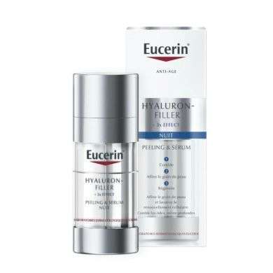 EUCERIN HYALURON FILLER PEELING ET SERUM NUIT 30 ML prix Maroc