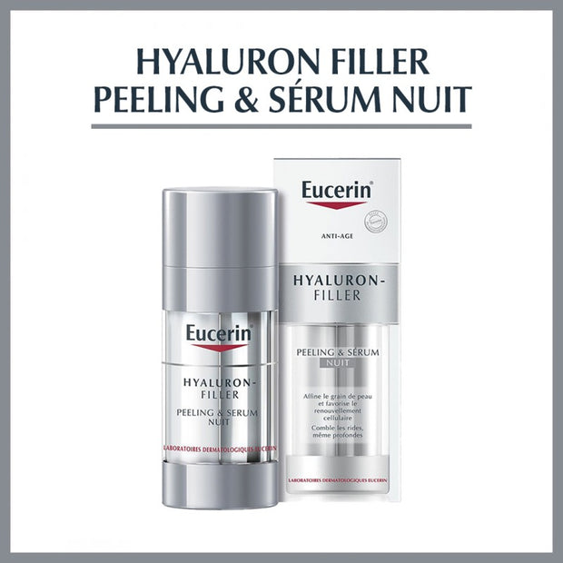 Eucerin Hyaluron Filler Peeling & Serum Nuit 30ml