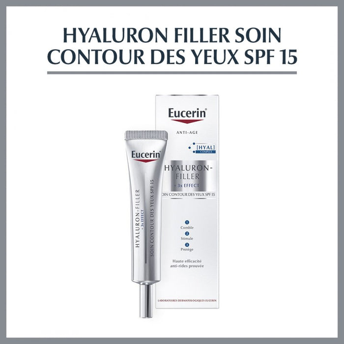 Eucerin Hyaluron Filler Yeux SPF15