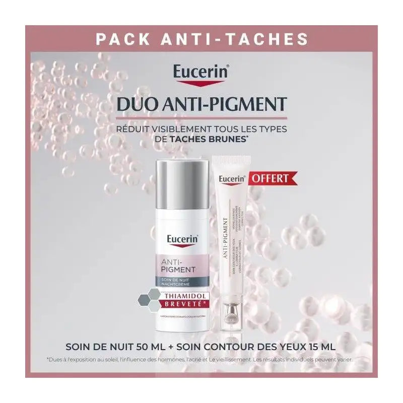 EUCERIN Pack Anti-Pigment Nuit + Contour Yeux Offert