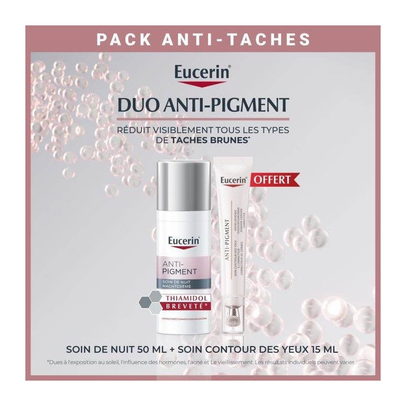 EUCERIN Pack Anti-Pigment Nuit + Contour Yeux Offert