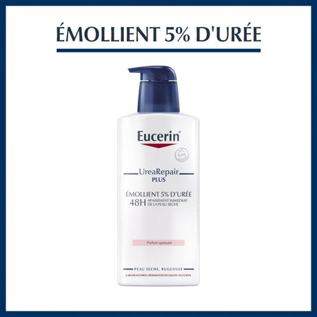 EUCERIN UREAREPAIR EMOLLIENT PLUS 5% D'URÉE 250ML prix Maroc