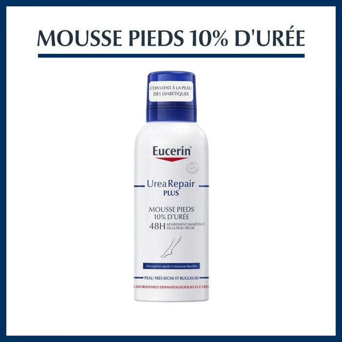 Eucerin Urearepair Mousse Pieds 10% d'Urée 150ml
