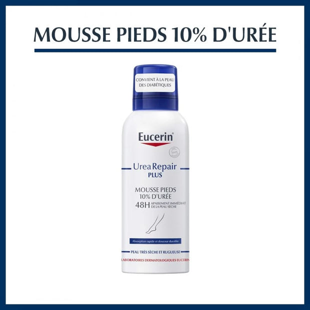Eucerin Urearepair Mousse Pieds 10% d'Urée 150ml