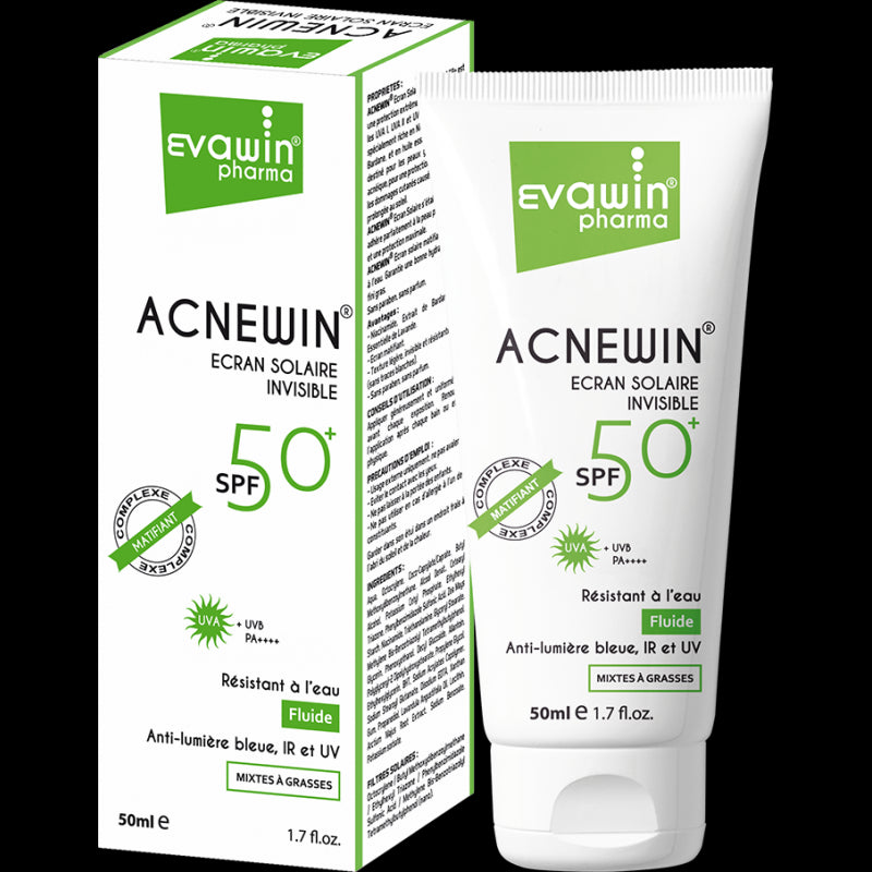 EVAWIN ACNEWIN écran solaire invisible spf 50+ (50ml)