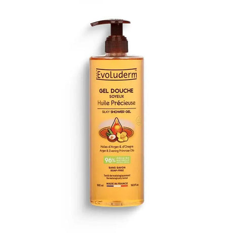 EVOLUDERM GEL DOUCHE SOYEUX HUILE PRECIEUSE 500ML prix Maroc