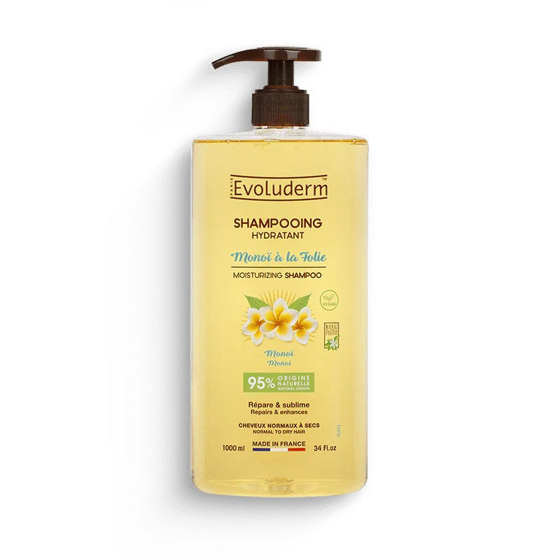 EVOLUDERM SHAMPOOING HYDRATANT MONOI A LA FOLIE 1L prix Maroc