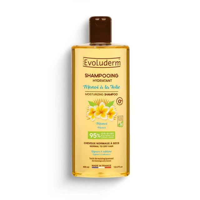 EVOLUDERM SHAMPOOING MONOI A LA FOLIE 400ML prix Maroc