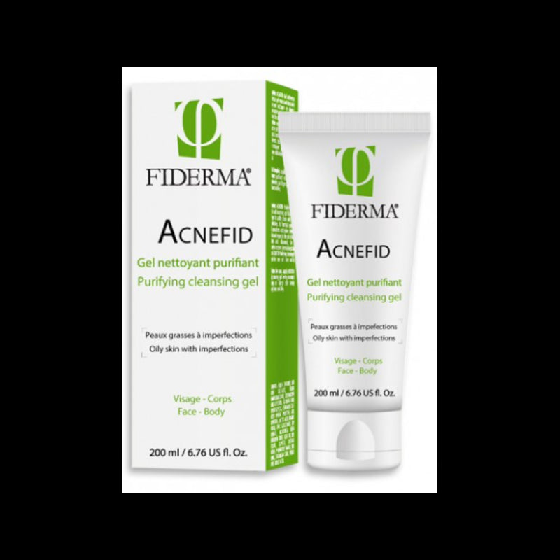 FIDERMA ACNEFID gel nettoyant purifiant | 200 ml