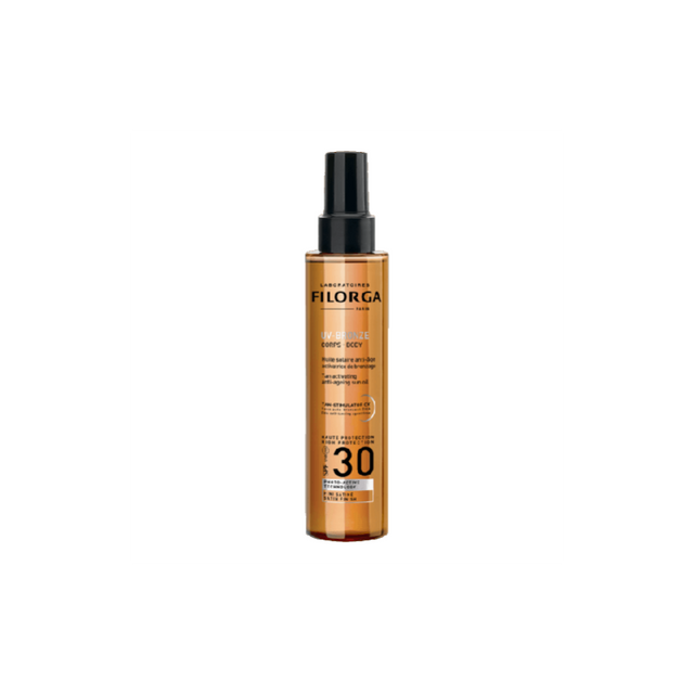 Filorga UV-Bronze Corps SPF30 Huile Solaire anti-Âge Activatrice de