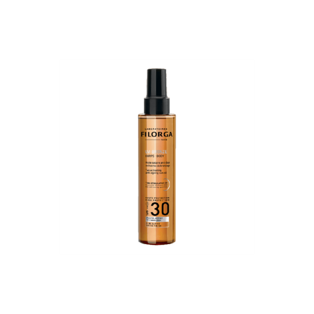 Filorga UV-Bronze Corps SPF30 Huile Solaire anti-Âge Activatrice de