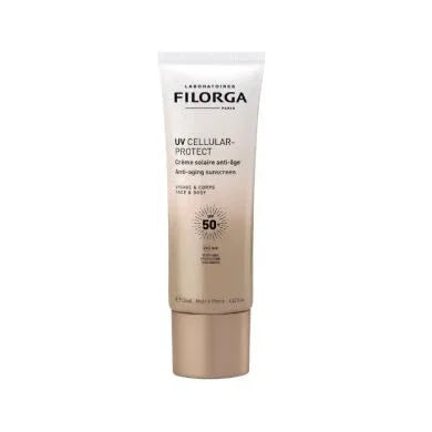 FILORGA UV CELLULAR PROTECT CREME SOLAIRE ANTI AGE SPF 50+ 125ML Parapharmacie prix Maroc