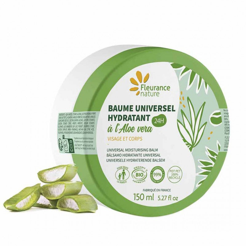 FLEURANCE NATURE BAUME UNIVERSEL HYDRATANT 24H À L'ALOE VERA 150ML
