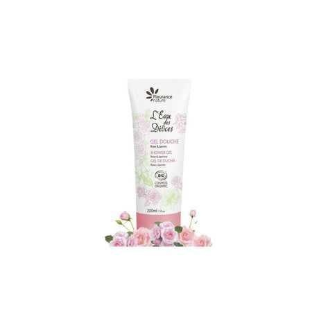 FLEURANCE NATURE Gel Douche eau des Délices Rose & Jasmin | 200 ml prix Maroc