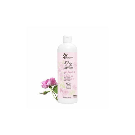 FLEURANCE NATURE Gel Douche L'Eau des Délices Rose & Jasmin | 500 ml prix Maroc