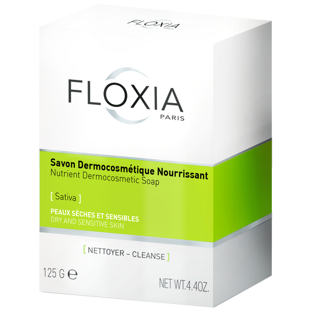 Floxia Sativa Savon Dermocosmétique Nourrissant 125g
