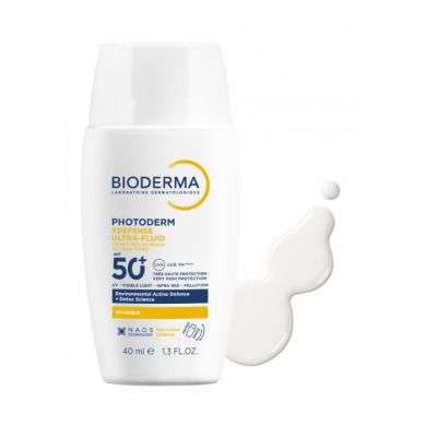 BIODERMA PHOTODERM XDEFENSE ULTRA FLUID SPF 50+ INVISIBLE 40 ML prix Maroc