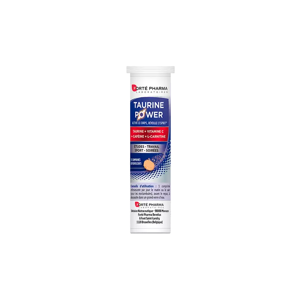 Forté Pharma Énergie Taurine Power 15 Cps Effervescents
