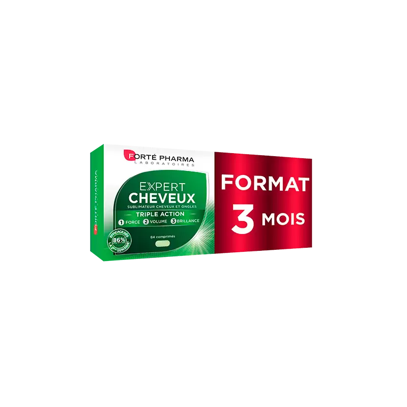 Forté Pharma Expert Cheveux | 84 Comprimés prix Maroc
