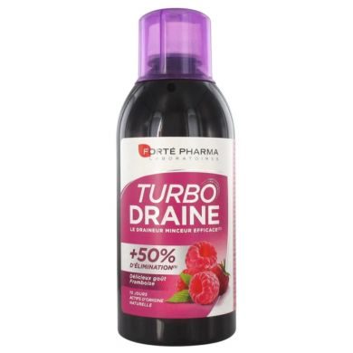 FORTE PHARMA TURBO DRAINE GOÛT FRAMBOISE 500ML prix Maroc