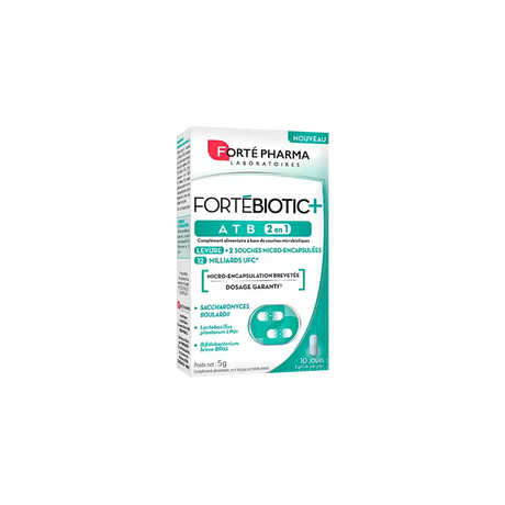 FORTE PHARMA FORTEBIOTIC ATB | 10 gélules prix Maroc