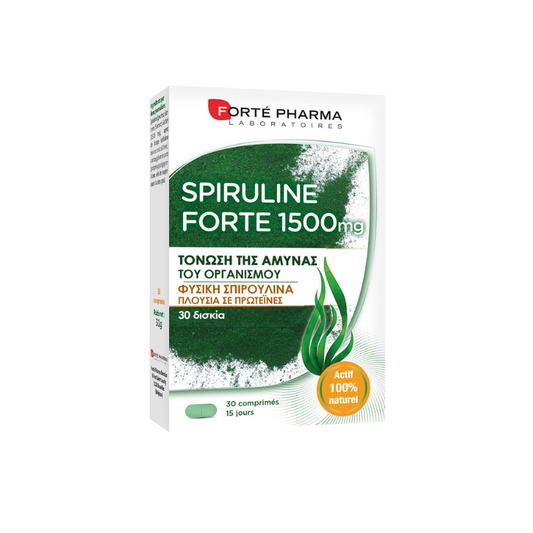 Forte Pharma Spiruline Fort 1500 mg 30 Comprimes
