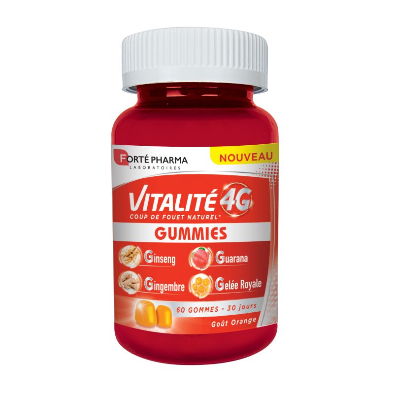 Forte Pharma Vitalité 4g Gommes 60 Gommes