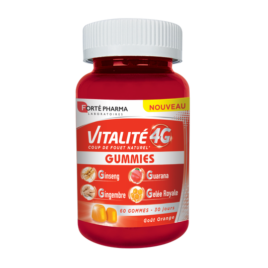 Forte Pharma Vitalité 4g Gommes 60 Gommes