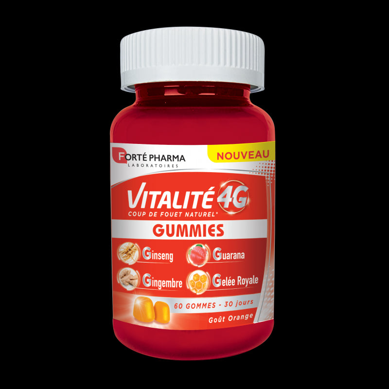 FORTE PHARMA Vitalité 4G gommes | 60 gommes