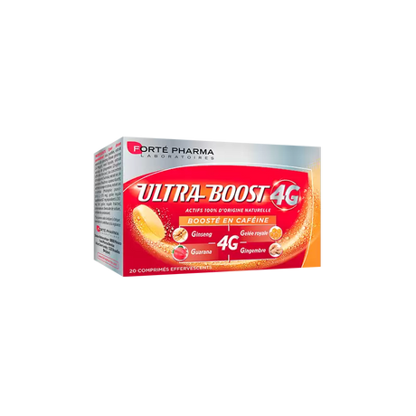 FORTÉ PHARMA Vitalité 4G Ultra Boost | 20 comprimés efferv prix Maroc