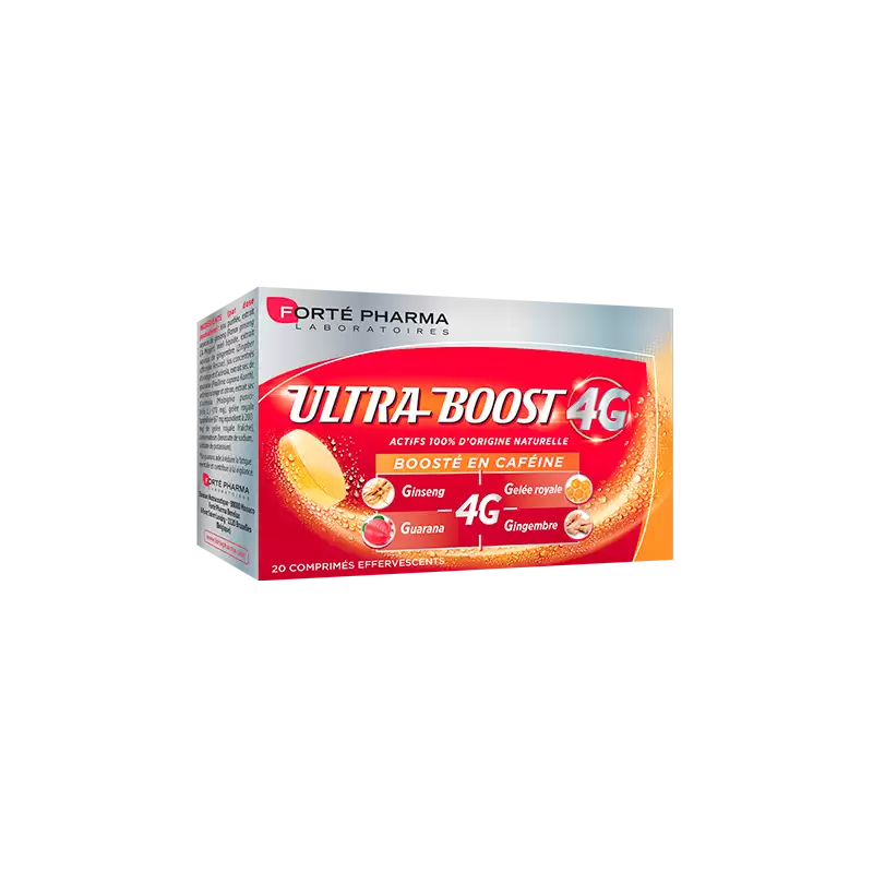 Forté Pharma Vitalité 4g Ultra Boost 20 Comprimés Efferv
