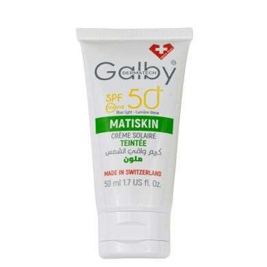GALBY MATISKIN CREME SOLAIRE TEINTEE 50 ML Parapharmacie prix Maroc