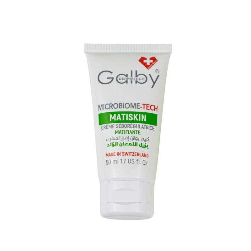 GALBY MATISKIN MICROBIOME TECH CREME MATIFIANTE SEBOREGULATRICE 50 ML prix Maroc