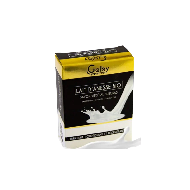 Galby Savon Lait d'Ânesse Bio 100g