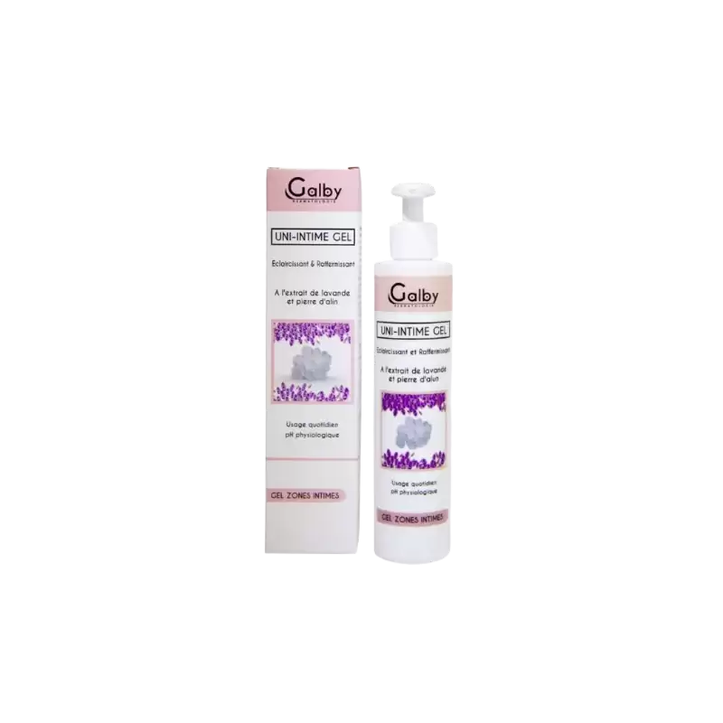 Galby Uni-Intime Gel Éclaircissant et Raffermissant 200 ml