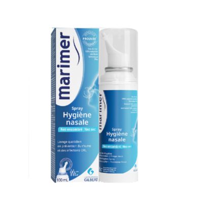 GILBERT MARIMER SPRAY ISOTONIQUE HYGIENE NASALE QUOTIDIENNE ADULTE 100 ML Parapharmacie prix Maroc