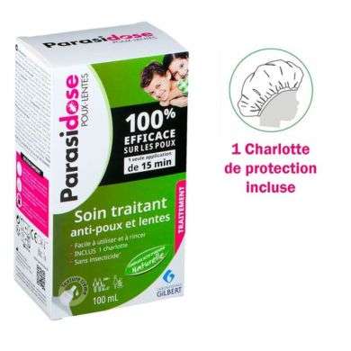 GILBERT PARASIDOSE POUX LENTES SOIN TRAITANT 100 ML Parapharmacie prix Maroc