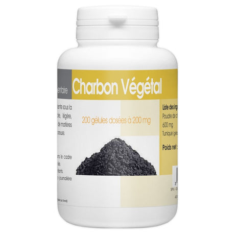 GPH DIFFUSION Charbon Végétal 210 mg | 200 gélules prix Maroc