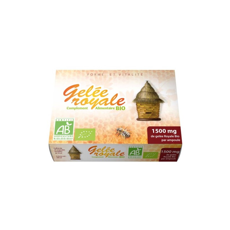 GPH DIFFUSION Gelée royale 1500 mg Bio | 20 ampoules