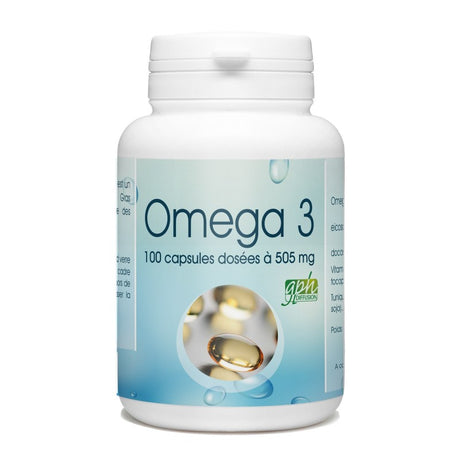 GPH DIFFUSION Oméga 3 505mg | 100 capsules prix Maroc